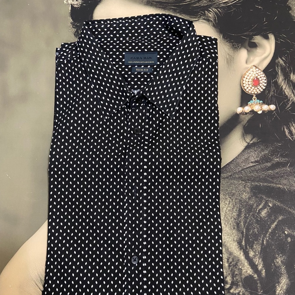 Zara Slim Fit Shirt. Size -EUR XL USA XL MEX 44 - Picture 2 of 5